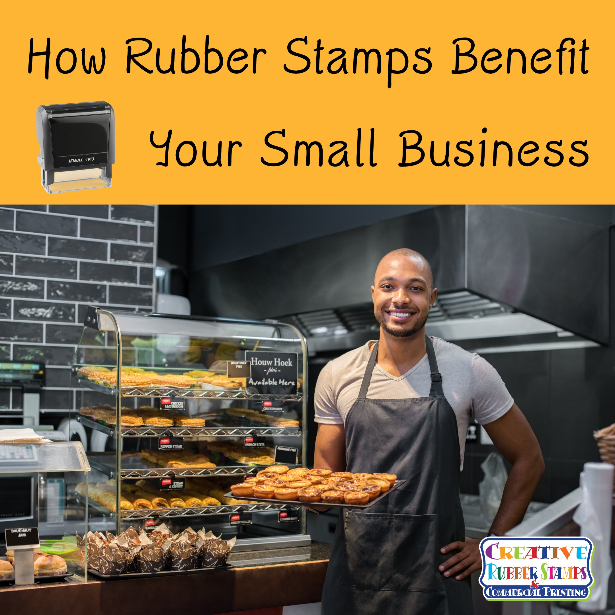 7 Reasons to Use Custom Rubber Stamps for Small Businesses – Creative  Rubber Stamps
