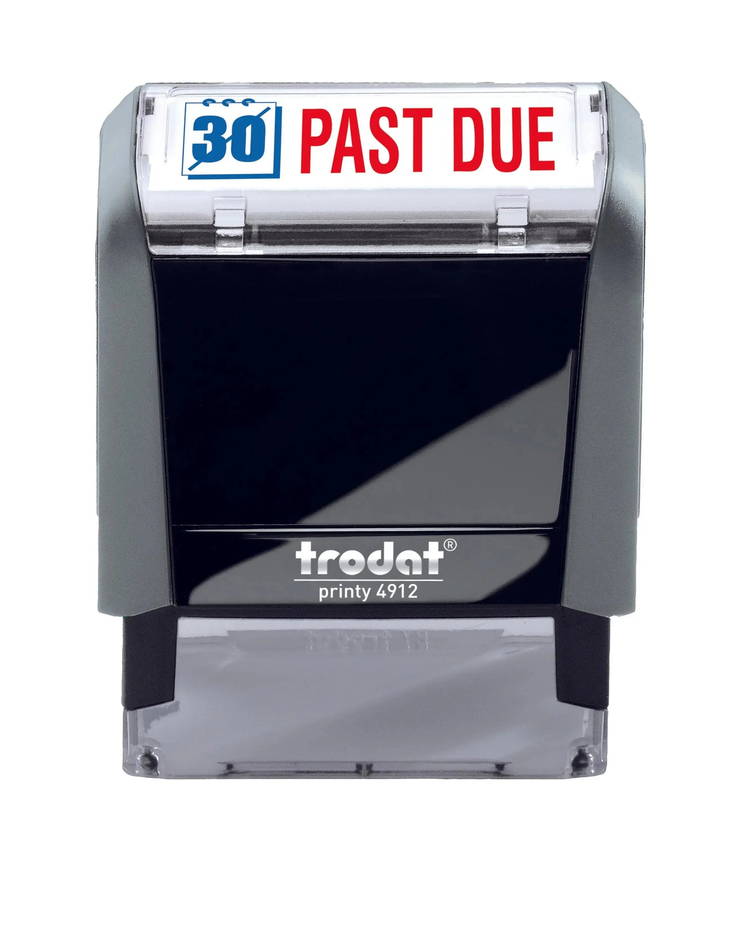 Trodat PAST DUE Ideal 4912 Custom Self-Inking Rubber Stamp