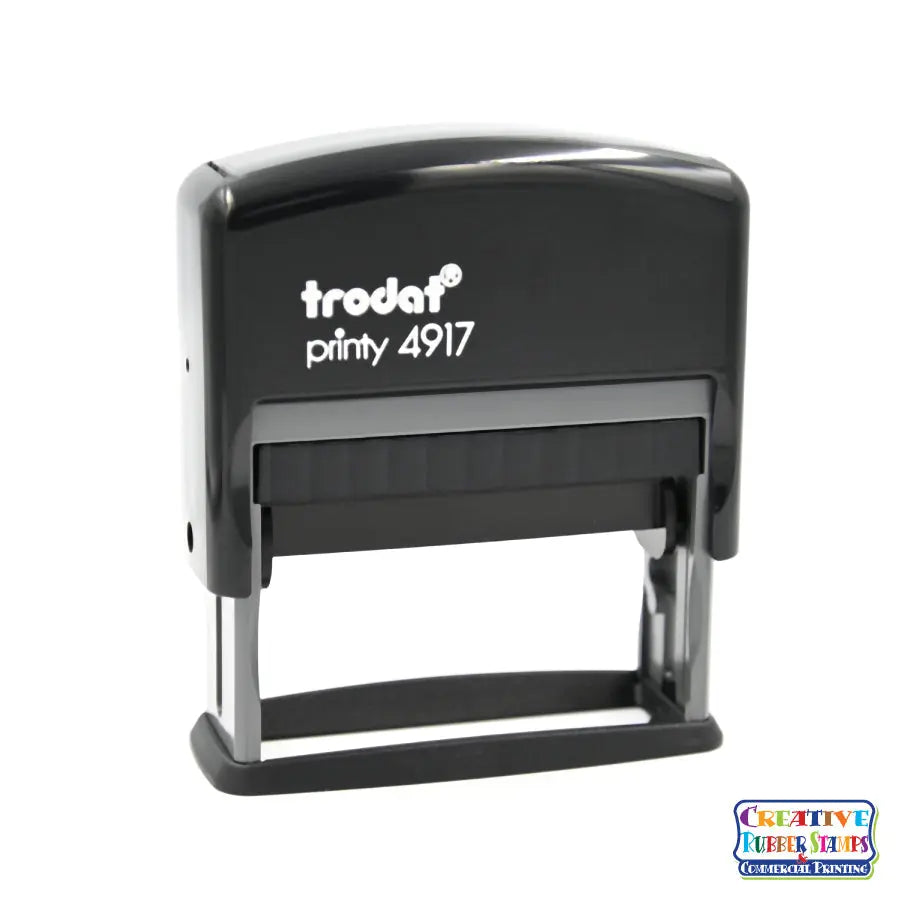 Ideal 4917 Custom Self-Inking Rubber Stamp