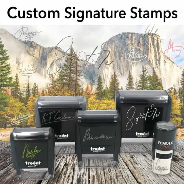 Custom Signature Stamps