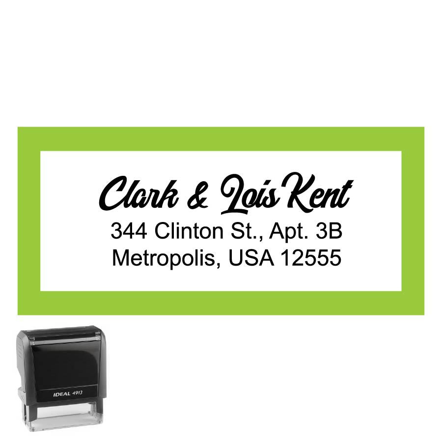 Rectangle Personalized Self-Inking Stamp