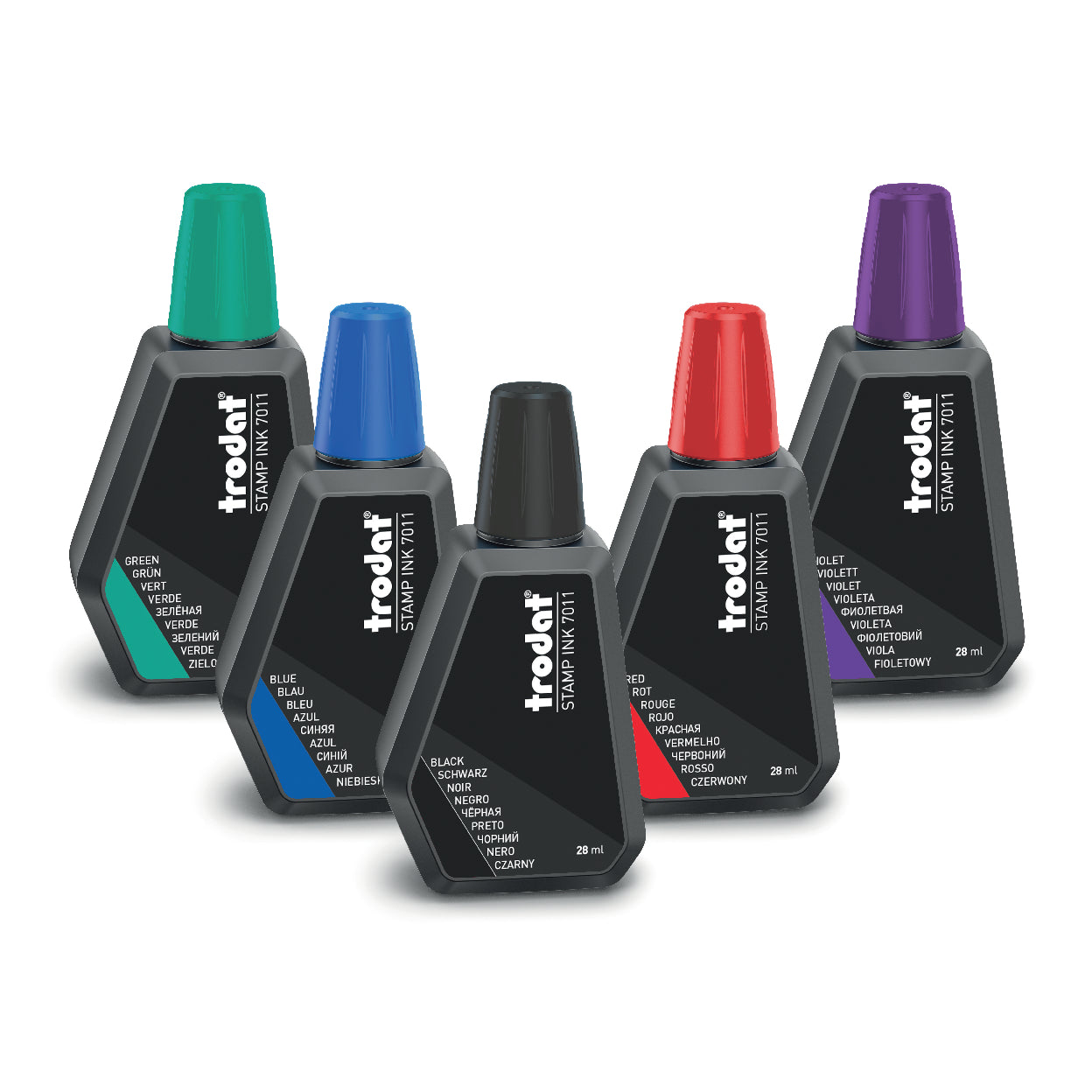Red 1oz Self Inking Refill Ink