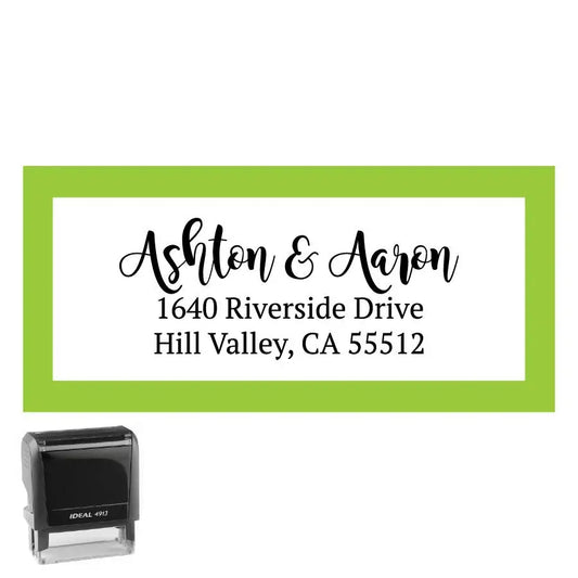 Rectangle Personalized Self-Inking Stamp