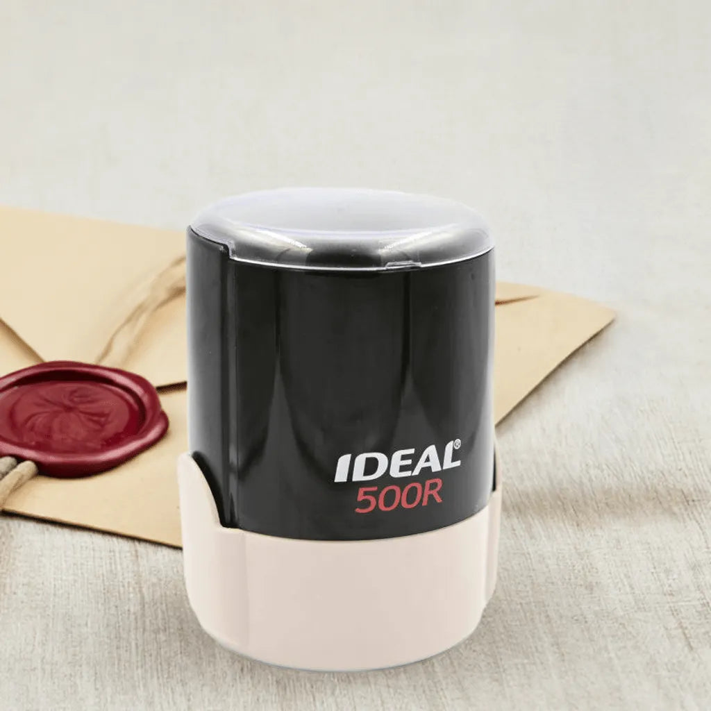 Personalized Address Ireland Round 2" Custom Stamp - Creative Rubber Stamps
