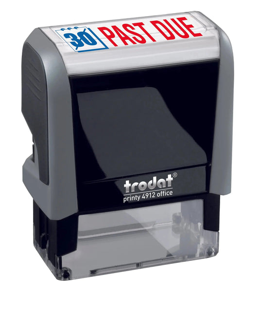 Trodat PAST DUE Self - inking Stamp - Creative Rubber Stamps