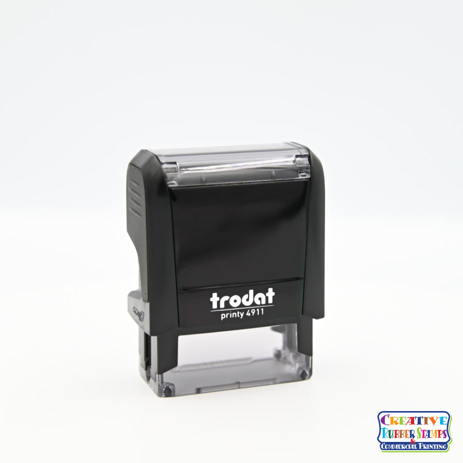 Trodat 4912 Custom Self-Inking Rubber Stamp – Creative Rubber Stamps