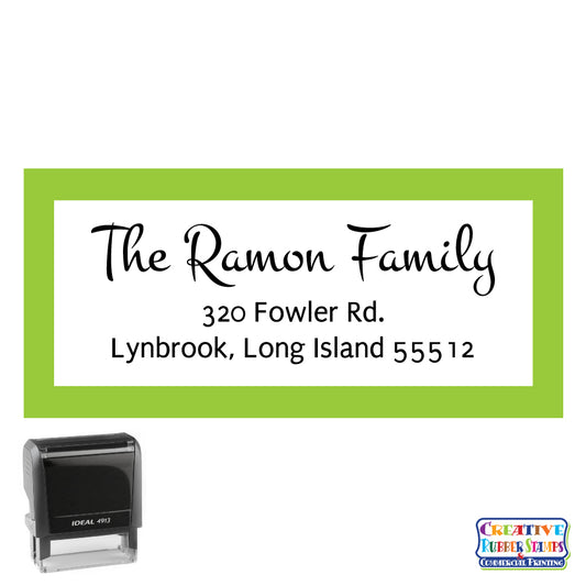 Fowler Personalized Self-Inking Stamp