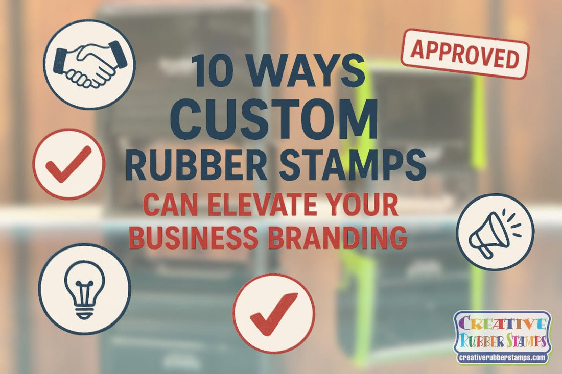 10 Ways Custom Rubber Stamps Can Elevate Your Business Branding - Creative Rubber Stamps