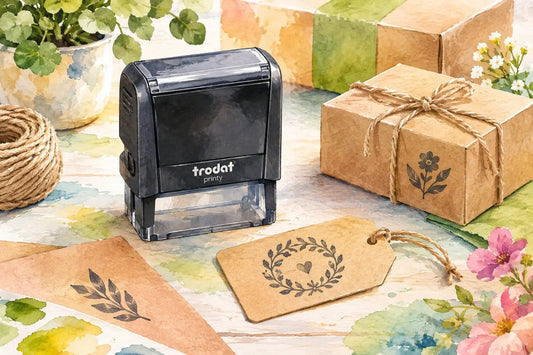 12 Etsy Packaging Stamp Examples That Work - Creative Rubber Stamps