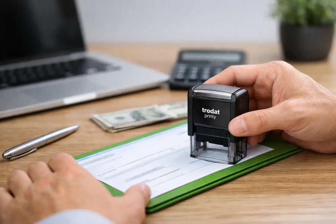 How to Stamp Payroll Checks Without Errors