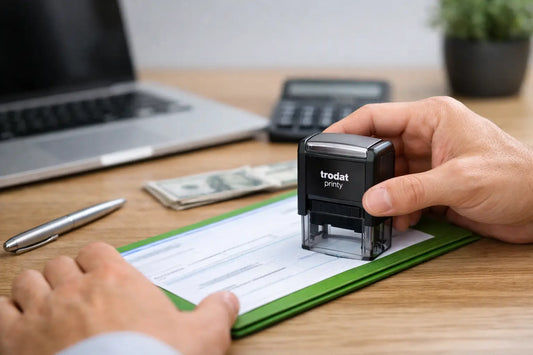 How to Stamp Payroll Checks Without Errors