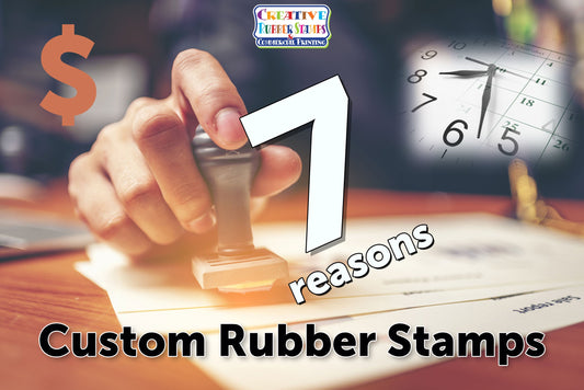 7 Reasons to Use Custom Rubber Stamps for Small Businesses - Creative Rubber Stamps