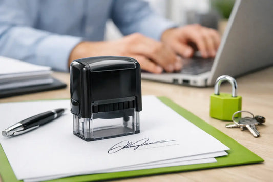 Signature Stamp Security for Busy Offices