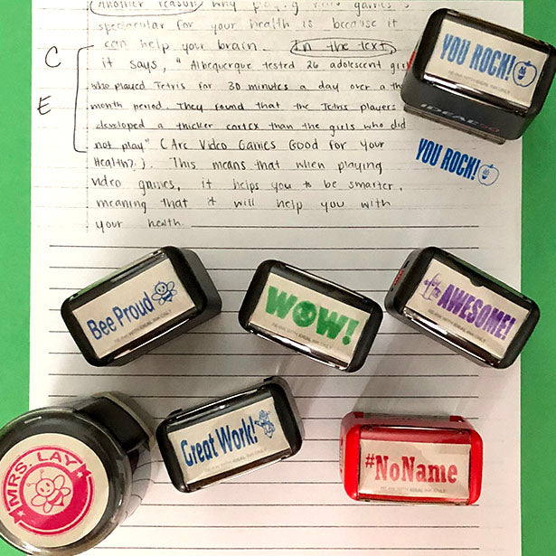 Teacher Stamps Save Time – Creative Rubber Stamps