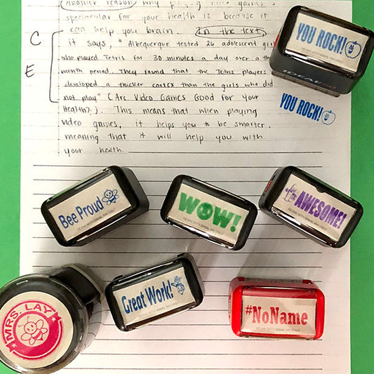 Teacher Stamps Save Time