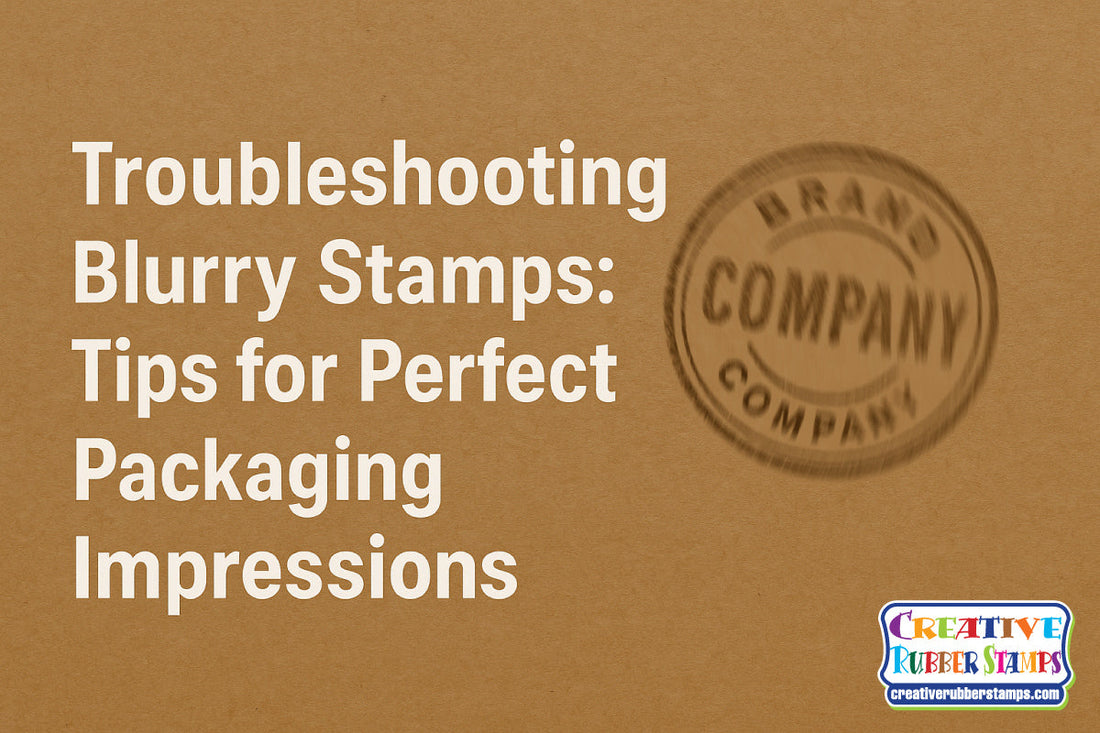 Troubleshooting Blurry Stamps: Tips for Perfect Packaging Impressions