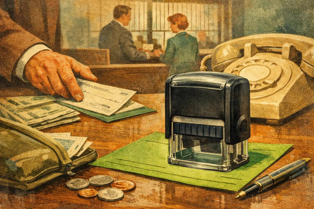 Bank Deposit Stamp: Faster, Clearer Deposits - Creative Rubber Stamps