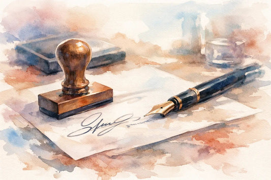 Best Signature Stamp for Business Use - Creative Rubber Stamps