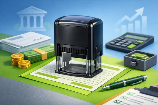 Choosing a Deposit Stamp for Small Business - Creative Rubber Stamps