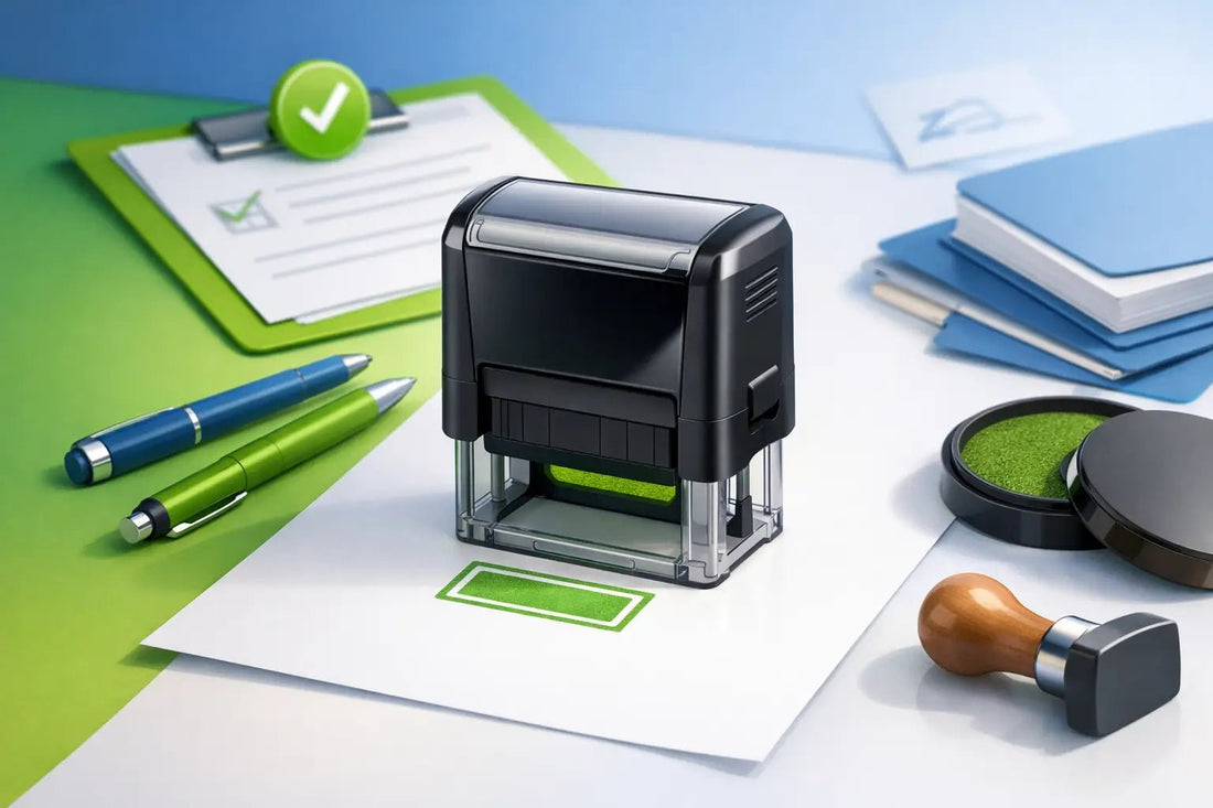 Choosing a Self Inking Endorsement Stamp - Creative Rubber Stamps