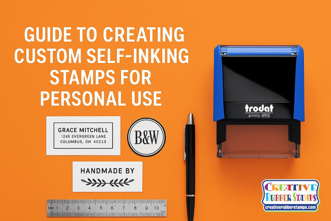 Guide to Creating Custom Self-Inking Stamps for Personal Use - Creative Rubber Stamps