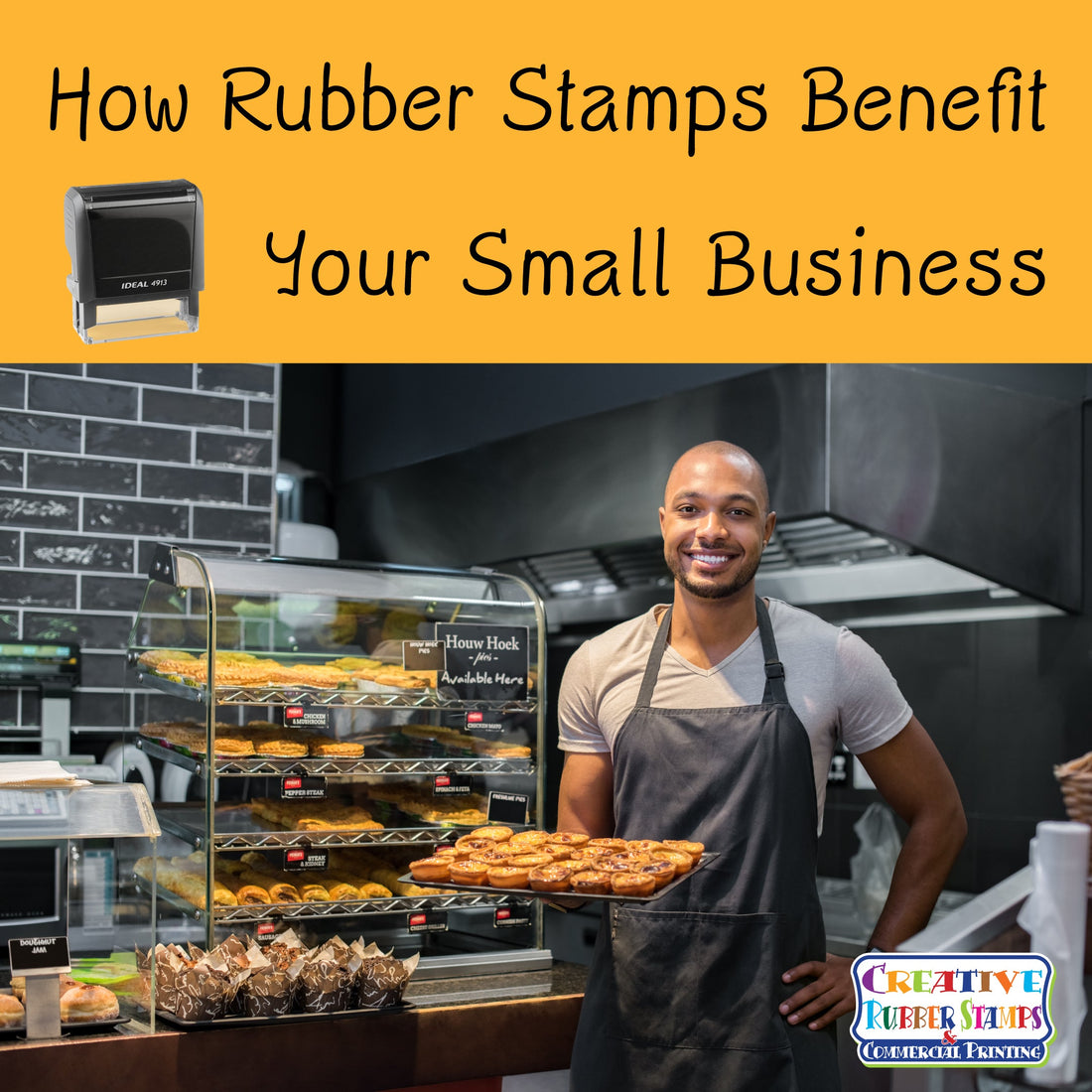How Rubber Stamps Benefit Your Small Business - Creative Rubber Stamps