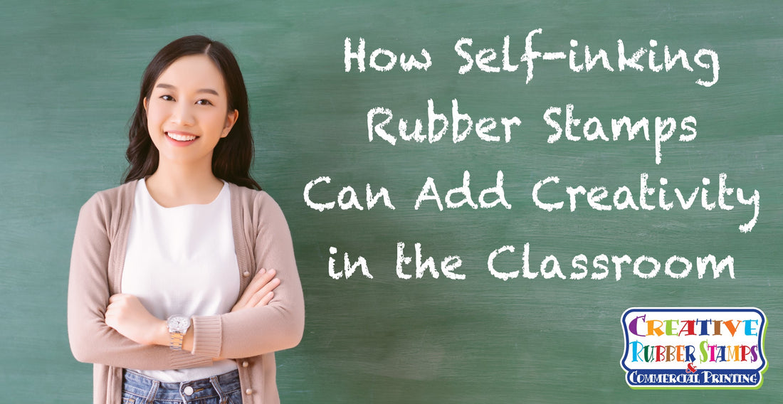 How Self-inking Rubber Stamps Can Add Creativity in the Classroom - Creative Rubber Stamps