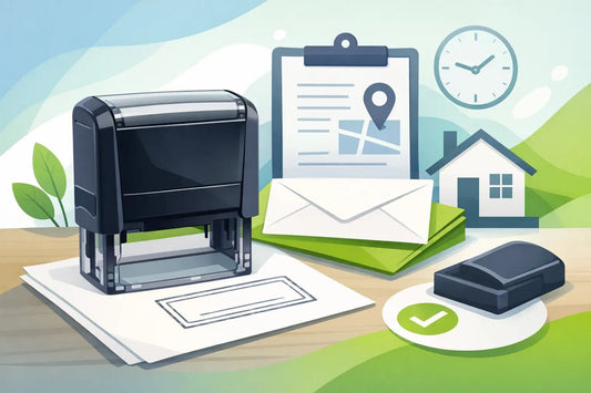 How to Create an Address Stamp That Lasts - Creative Rubber Stamps