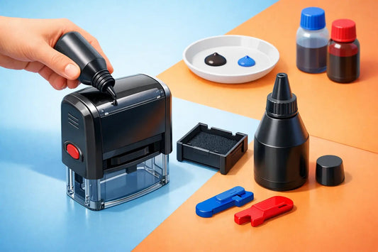 How to Refill Self Inking Stamp Ink - Creative Rubber Stamps