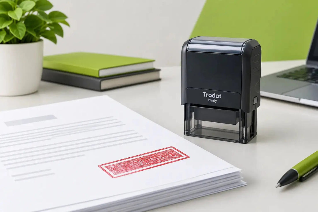 How to Stamp Confidential Documents Clearly - Creative Rubber Stamps