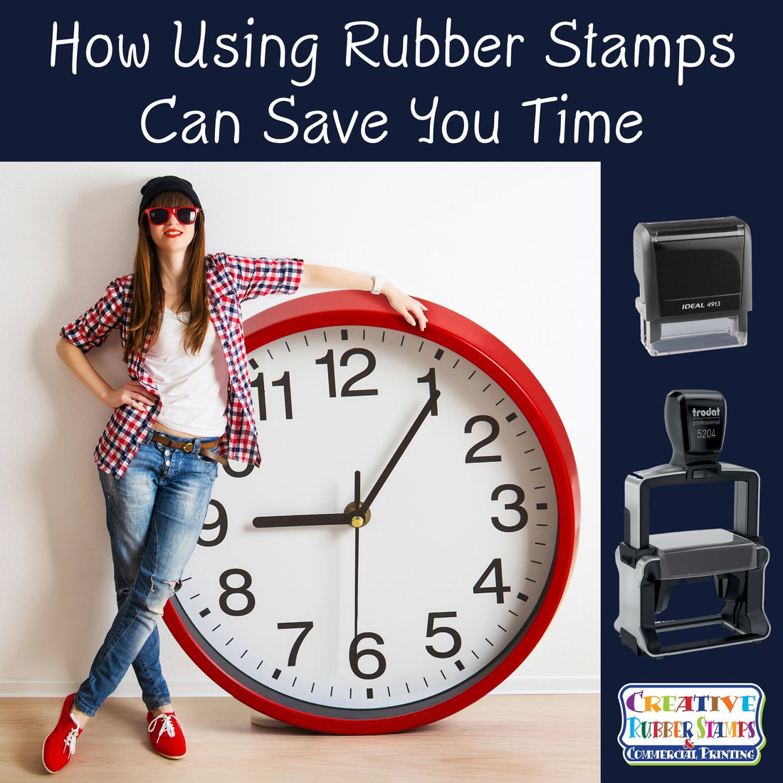 How Using Rubber Stamps Can Save You Time - Creative Rubber Stamps