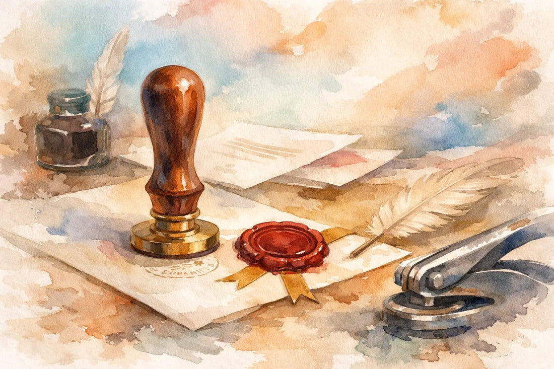 Notary Public Stamp Requirements Explained - Creative Rubber Stamps