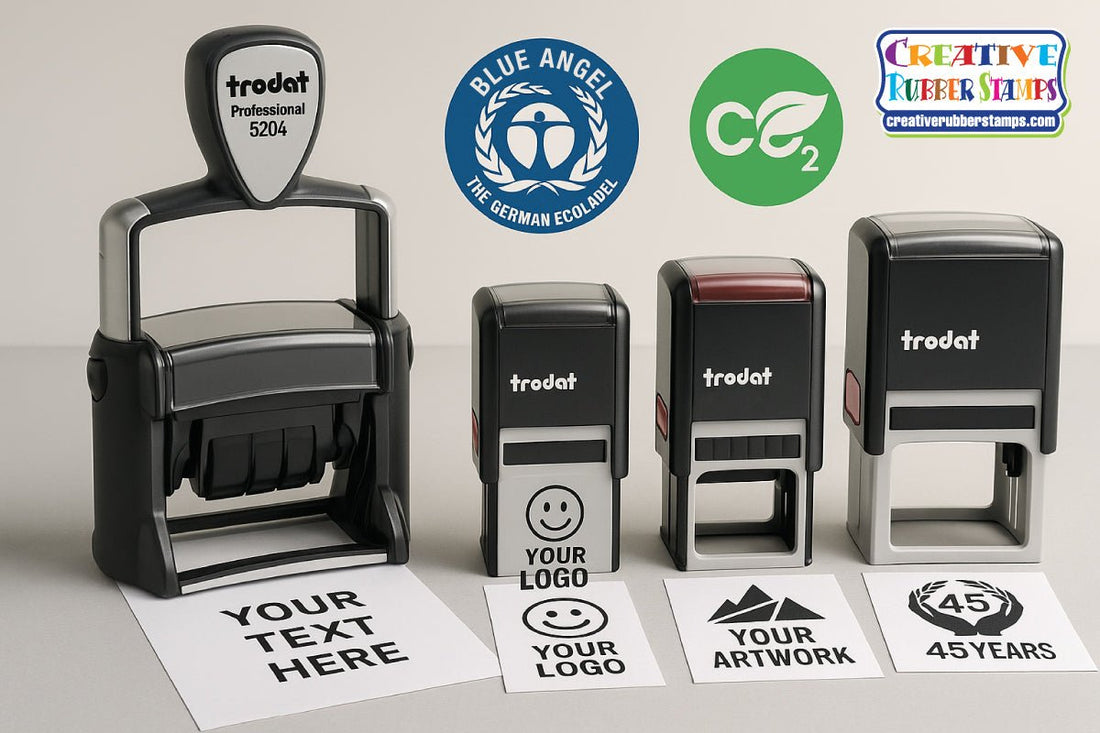 Product Spotlight: Features of the Latest Trodat Self-Inking Stamps - Creative Rubber Stamps