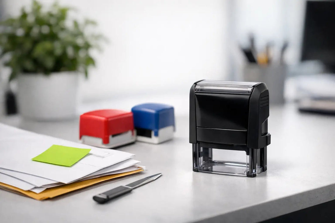 Return Mail Stamp Choices That Save Office Time - Creative Rubber Stamps