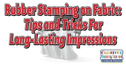 Rubber Stamping on Fabric: Tips and Tricks For Long-Lasting Impressions - Creative Rubber Stamps