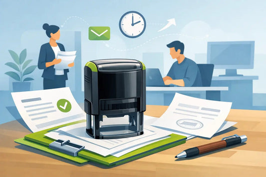 Rubber Stamps That Keep Everyday Work Moving - Creative Rubber Stamps