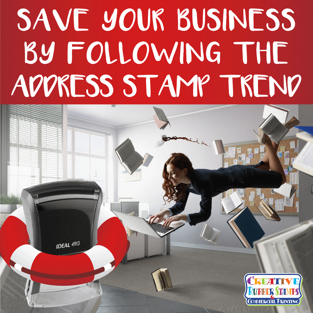 SAVE YOUR BUSINESS BY FOLLOWING THE ADDRESS STAMP TREND - Creative Rubber Stamps