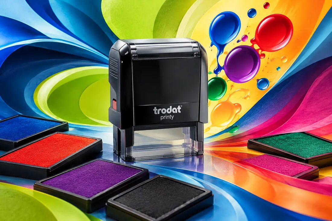 Stamp Ink Colors: How to Choose the Right One - Creative Rubber Stamps