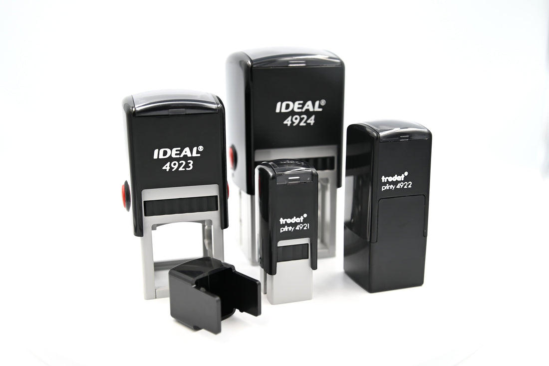 Touring the Trodat Printy 4921 4922 4923 4924 Square Custom Stamps - Creative Rubber Stamps