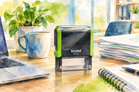 Trodat Self Inking Stamp Review for Busy Offices - Creative Rubber Stamps