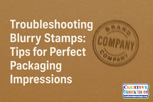 Troubleshooting Blurry Stamps: Tips for Perfect Packaging Impressions - Creative Rubber Stamps