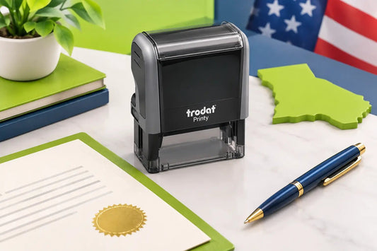 What Belongs on Notary Stamps? State Rules - Creative Rubber Stamps