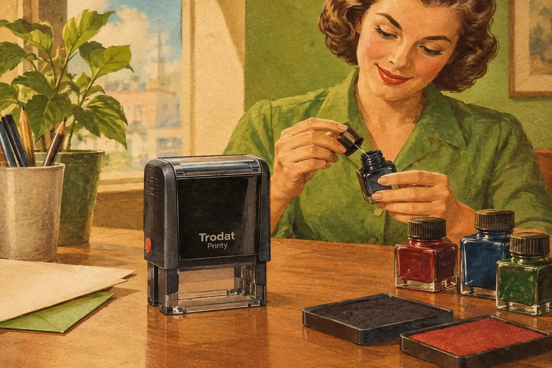 What Ink Works With Trodat Self-Inking Stamps? - Creative Rubber Stamps
