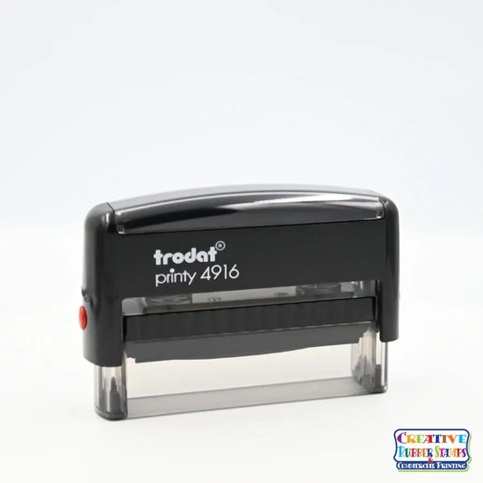 Ideal 4916 Custom Self-Inking Rubber Stamp