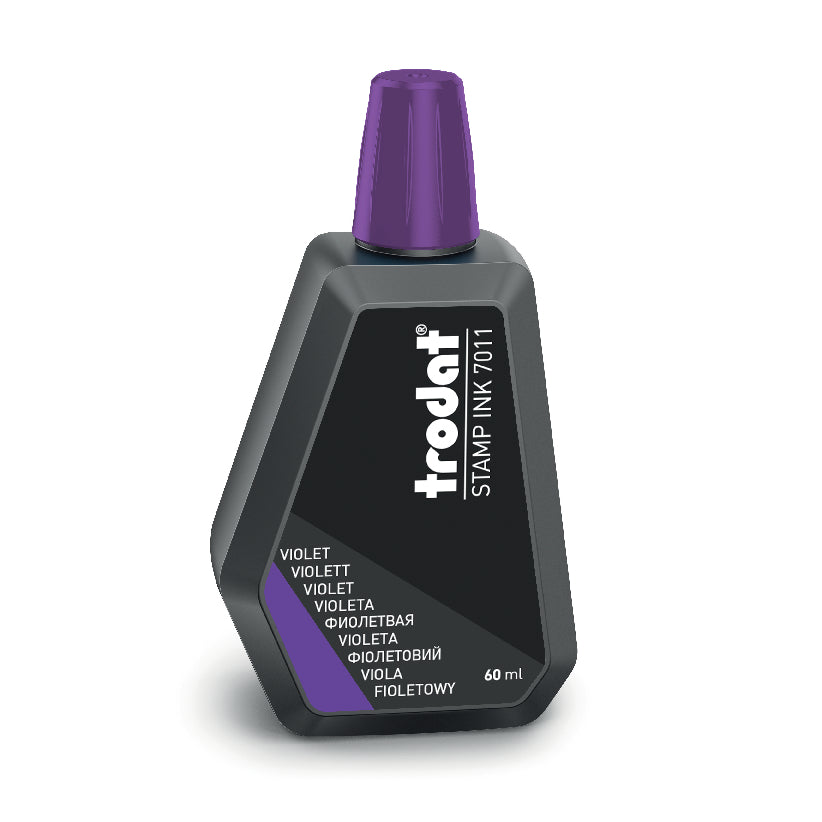 Trodat/Ideal Violet Refill Ink 2oz Bottle