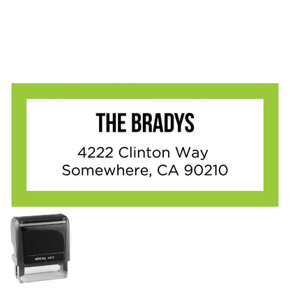 Rectangle Personalized Self-Inking Stamp