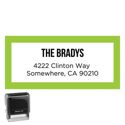 Rectangle Personalized Self-Inking Stamp
