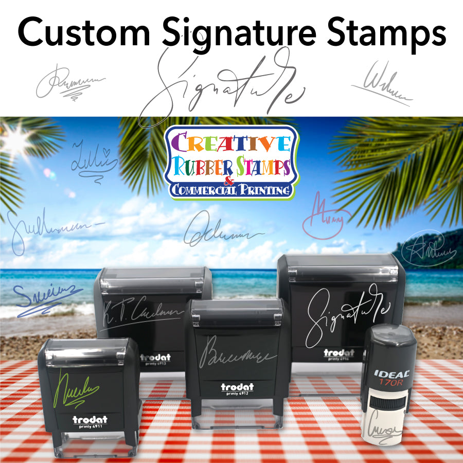 How To Choose the Perfect Eye-Catching, Professional Rubber Stamp –  Creative Rubber Stamps