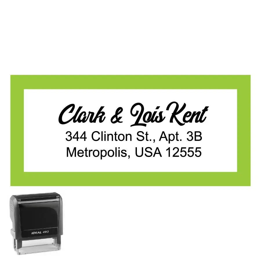 Rectangle Personalized Self-Inking Stamp