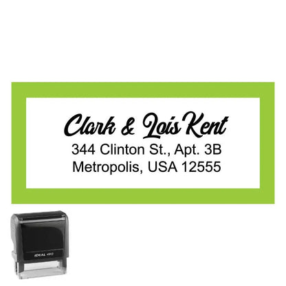 Rectangle Personalized Self-Inking Stamp